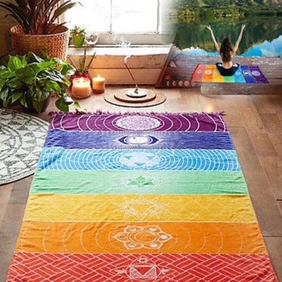 Accessories - 🌺 Beautiful Chakra Tapestry Mat